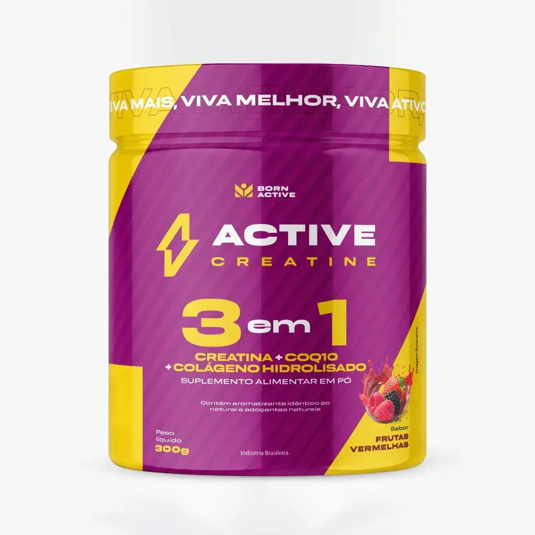 3 Active Creatine + 1 Grátis