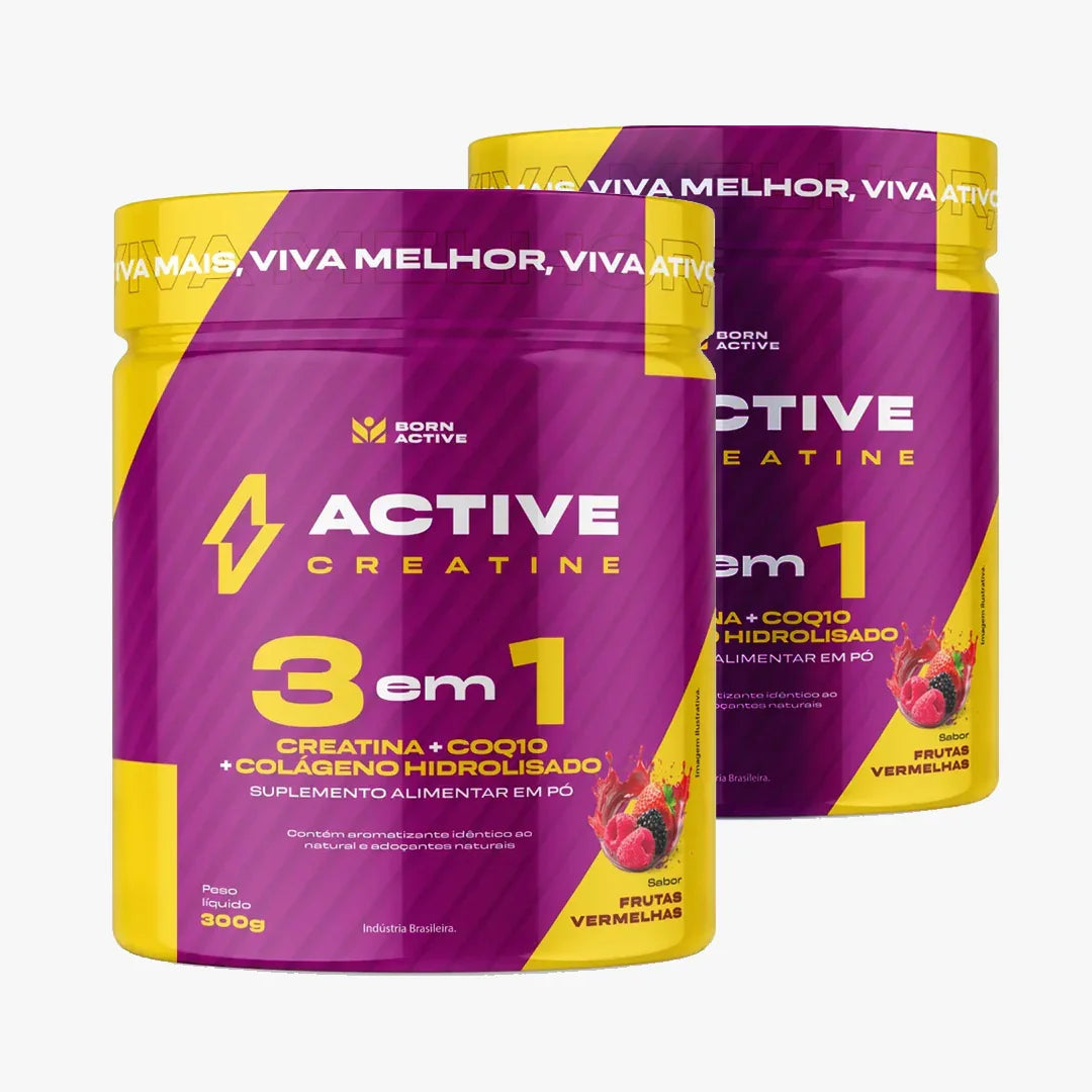 2 Active Creatine 3 em 1